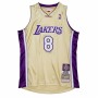 Men's Los Angeles Lakers Kobe Bryant #8 Throwback Mitchell & Ness Gold Hall of Fame Class of 2020 Jersey