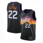 Men's Phoenix Suns DeAndre Ayton #22 Nike Black 2021 Swingman Jersey - City Edition