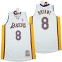 Men's Los Angeles Lakers Kobe Bryant #8 Throwback Mitchell & Ness White 2003-04 Hardwood Classics Jersey