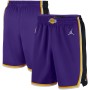 Men's Los Angeles Lakers Jordan Brand Purple 2020/21 Performance Swingman Short-Association Edition