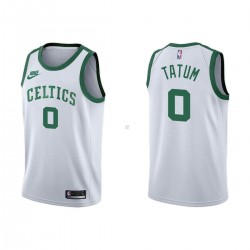 Men's Boston Celtics Jayson Tatum #0 Nike White 2021/22 75th Anniversary Jersey-Classic Edition Men's Boston Celtics Jayson Tatum #0 Nike White 2021/22 75th Anniversary Jersey-Classic Edition