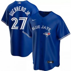 Men's Toronto Blue Jays GUERRERO JR. #27 Nike Royal Alternate 2020 Jersey Men's Toronto Blue Jays GUERRERO JR. #27 Nike Royal Alternate 2020 Jersey