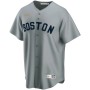 Men's Boston Red Sox Carl Yastrzemski #8 Nike Gray Road Cooperstown Collection Player Jersey