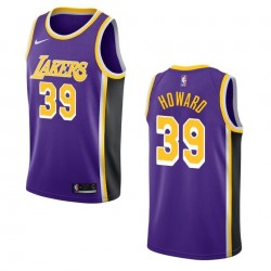 Men's Los Angeles Lakers Dwight Howard #39 Nike Purple Swingman NBA Jersey - Statement Edition Men's Los Angeles Lakers Dwight Howard #39 Nike Purple Swingman NBA Jersey - Statement Edition