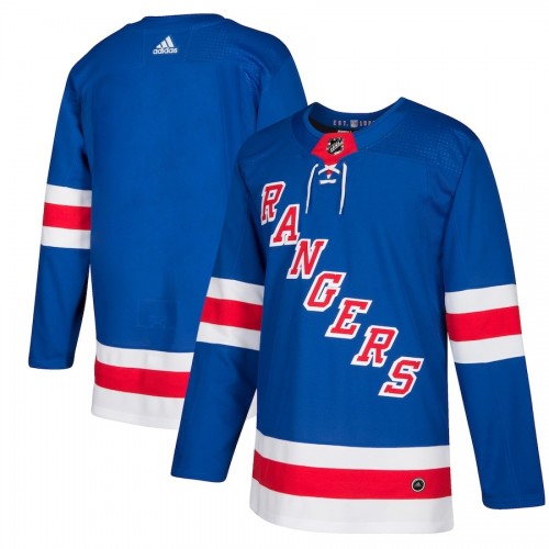 Men's New York Rangers adidas Royal Authentic Custom Jersey