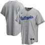 Men's Los Angeles Dodgers Nike Gray Road 2020 Jersey