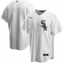 Men's Chicago White Sox Nike White Black Home 2020 Jersey