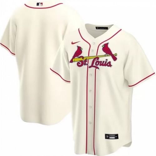 Men's St. Louis Cardinals Nike Cream Alternate 2020 Jersey