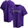 Men's Colorado Rockies Nike Purple 2020 Alternate Jersey