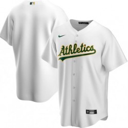 Men's Oakland Athletics Nike White Home 2020 Jersey Men's Oakland Athletics Nike White Home 2020 Jersey