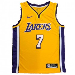 Men's Los Angeles Lakers Carmelo Anthony #7 Nike Yellow Swingman Jersey - Icon Edition Men's Los Angeles Lakers Carmelo Anthony #7 Nike Yellow Swingman Jersey - Icon Edition
