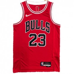 Men's Chicago Bulls Michael Jordan #23 Nike Red 2021 Swingman NBA Jersey - Icon Edition