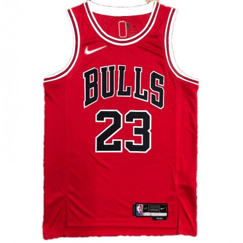 Men's Chicago Bulls Michael Jordan #23 Nike Red 2021 Swingman NBA Jersey - Icon Edition