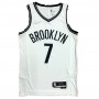 Men's Brooklyn Nets Kevin Durant #7 Nike White 2021 Swingman NBA Jersey - Icon Edition