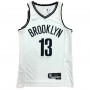 Men's Brooklyn Nets James Harden #13 Nike White 2021 Swingman NBA Jersey - Icon Edition