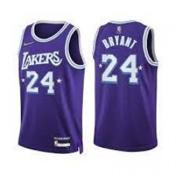 Men's Los Angeles Lakers Kobe Bryant #24 Nike Purple 2021/22 Swingman Jersey - City Edition Men's Los Angeles Lakers Kobe Bryant #24 Nike Purple 2021/22 Swingman Jersey - City Edition