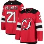 Men's New Jersey Devils Kyle Palmieri #21 adidas Red Authentic Jersey