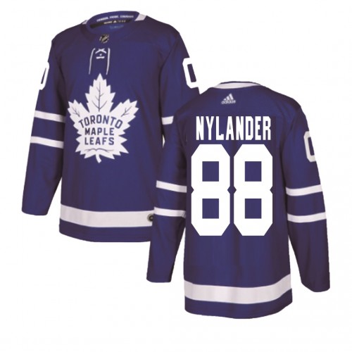 Men's Toronto Maple Leafs William Nylander #88 adidas Blue Authentic Player Jersey