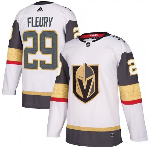 Men's Vegas Golden Knights Marc-André Fleury #29 Adidas White Authentic Player Jersey