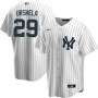 Men's New York Yankees Gio Urshela #29 Nike White Home 2020 Jersey