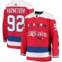 Men's Washington Capitals Evgeny Kuznetsov #92 adidas Red Alternate Authentic Jersey