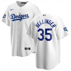 Men's Los Angeles Dodgers Cody Bellinger #35 Nike White Alternate 2020 Jersey Men's Los Angeles Dodgers Cody Bellinger #35 Nike White Alternate 2020 Jersey