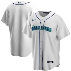 Men's Seattle Mariners Nike White Home 2020 Jersey Men's Seattle Mariners Nike White Home 2020 Jersey