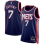 Men's Brooklyn Nets Kevin Durant #7 Navy 2021/22 Swingman Jersey - City Edition