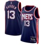 Men's Brooklyn Nets James Harden #13 Navy 2021/22 Swingman Jersey - City Edition