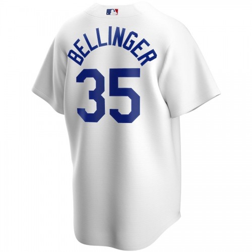 Men's Los Angeles Dodgers Cody Bellinger #35 White Home 2020 Player Jersey