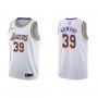Men's Los Angeles Lakers Dwight Howard #39 Nike White Swingman NBA Jersey - Association Edition