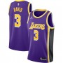 Men's Los Angeles Lakers Anthony Davis #3 Jordan Purple Swingman Jersey - Statement Edition