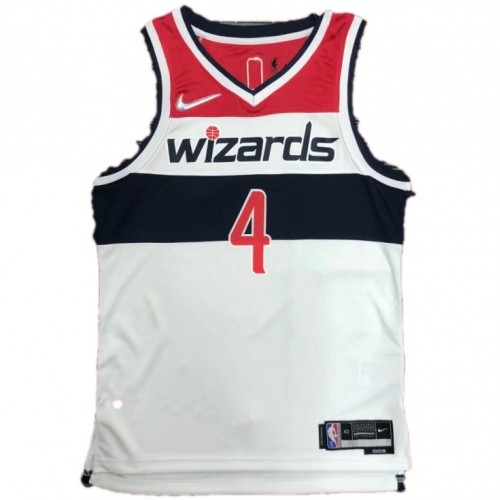 Men's Washington Wizards Westbrook #4 Nike White 2021/22 Swingman NBA Jersey - Association Edition