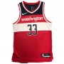 Men's Washington Wizards Kyle Kuzma #33 Nike Red 2021/22 Swingman NBA Jersey - Icon Edition