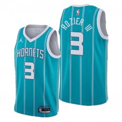 Men's Charlotte Hornets Terry Rozier #3 Jordan Blue Swingman NBA Jersey - Association Edition Men's Charlotte Hornets Terry Rozier #3 Jordan Blue Swingman NBA Jersey - Association Edition