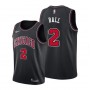 Men's Chicago Bulls Lonzo Ball #2 Nike Black Swingman Jersey - Statement Edition