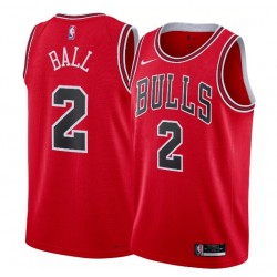 Men's Chicago Bulls Lonzo Ball #2 Nike Red Swingman Jersey - Icon Edition Men's Chicago Bulls Lonzo Ball #2 Nike Red Swingman Jersey - Icon Edition