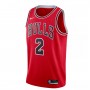 Men's Chicago Bulls Lonzo Ball #2 Nike Red Swingman Jersey - Icon Edition