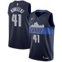 Men's Dallas Mavericks Dirk Nowitzki #41 Nike Blue Swingman Jersey