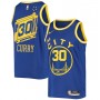 Men's Golden State Warriors Stephen Curry #30 Nike Royal Hardwood Classics 2020/21 Swingman Jersey- Classic Edition