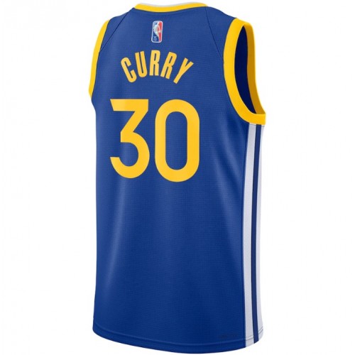 Men's Golden State Warriors Stephen Curry #30 Nike Royal 21/22 Swingman Jersey -Icon Edition