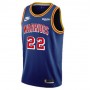 Men's Golden State Warriors Andrew Wiggins #22 Blue 2021/22 75th Anniversary Jersey- Classic Edition