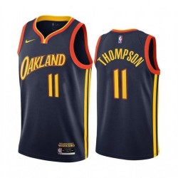 Men's Golden State Warriors Klay Thompson #11 Nike Navy 2020/21 Swingman Jersey - City Edition Men's Golden State Warriors Klay Thompson #11 Nike Navy 2020/21 Swingman Jersey - City Edition