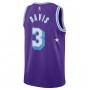 Men's LosAngeles Lakers Anthony Davis #3 Nike Purple 2021/22 Swingman NBA Jersey - City Edition