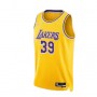 Men's Los Angeles Lakers Dwight Howard #39 Nike Gold 2021/22 Swingman Jersey - Icon Edition