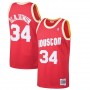 Men's Houston Rockets Hakeem Olajuwon Throwback Mitchell & Ness Red 1993-94 Hardwood Classics Swingman Jersey