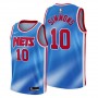 Men's Brooklyn Nets Ben Simmons #10 Nike Blue 2020/21 Swingman Jersey - Classic Edition