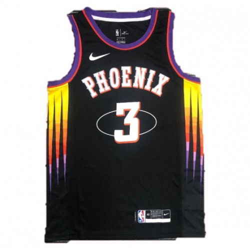 Men's Phoenix Suns Chris Paul #3 Nike Black 2021/22 Swingman NBA Jersey-Mixtape Edition