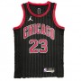 Men's Chicago Bulls Michael Jordan #23 Nike Black Swingman NBA Jersey - Statement Edition