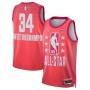 Men's Giannis Antetokounmpo #34 Jordan Brand Maroon 2022 NBA All-Star Game Swingman Jersey